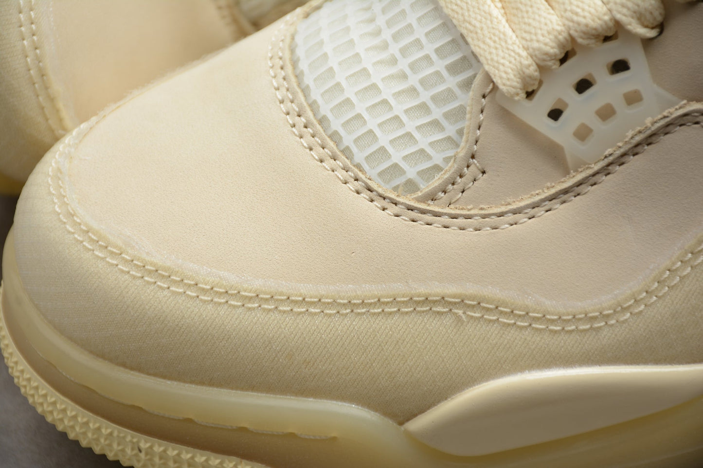 Off-White x Air Jordan 4 Retro SP "Sail"