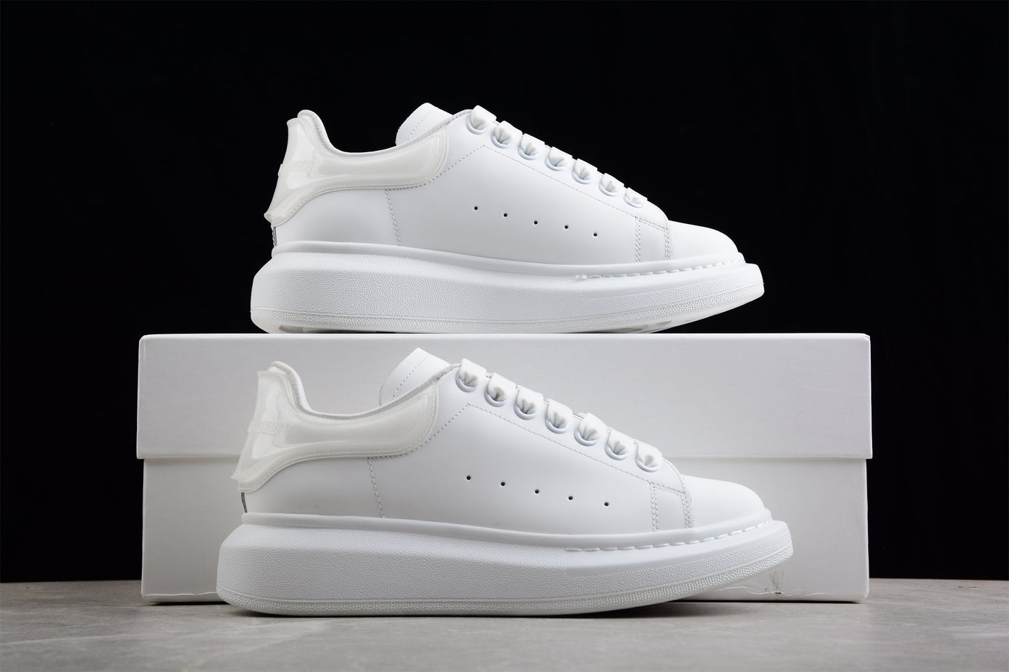 Alexander McQueen Oversized Sneaker 'All White'
