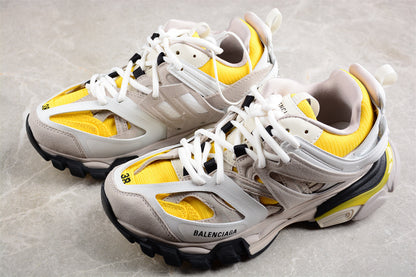 Balenciaga Track White Yellow Sneakers