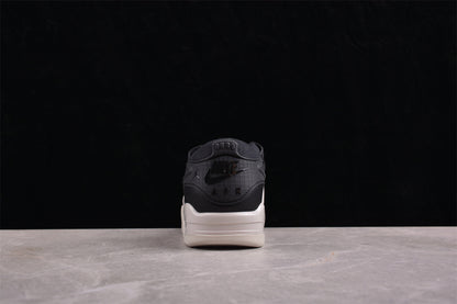 Air Jordan 4 RM Black Light Bone Sneakers