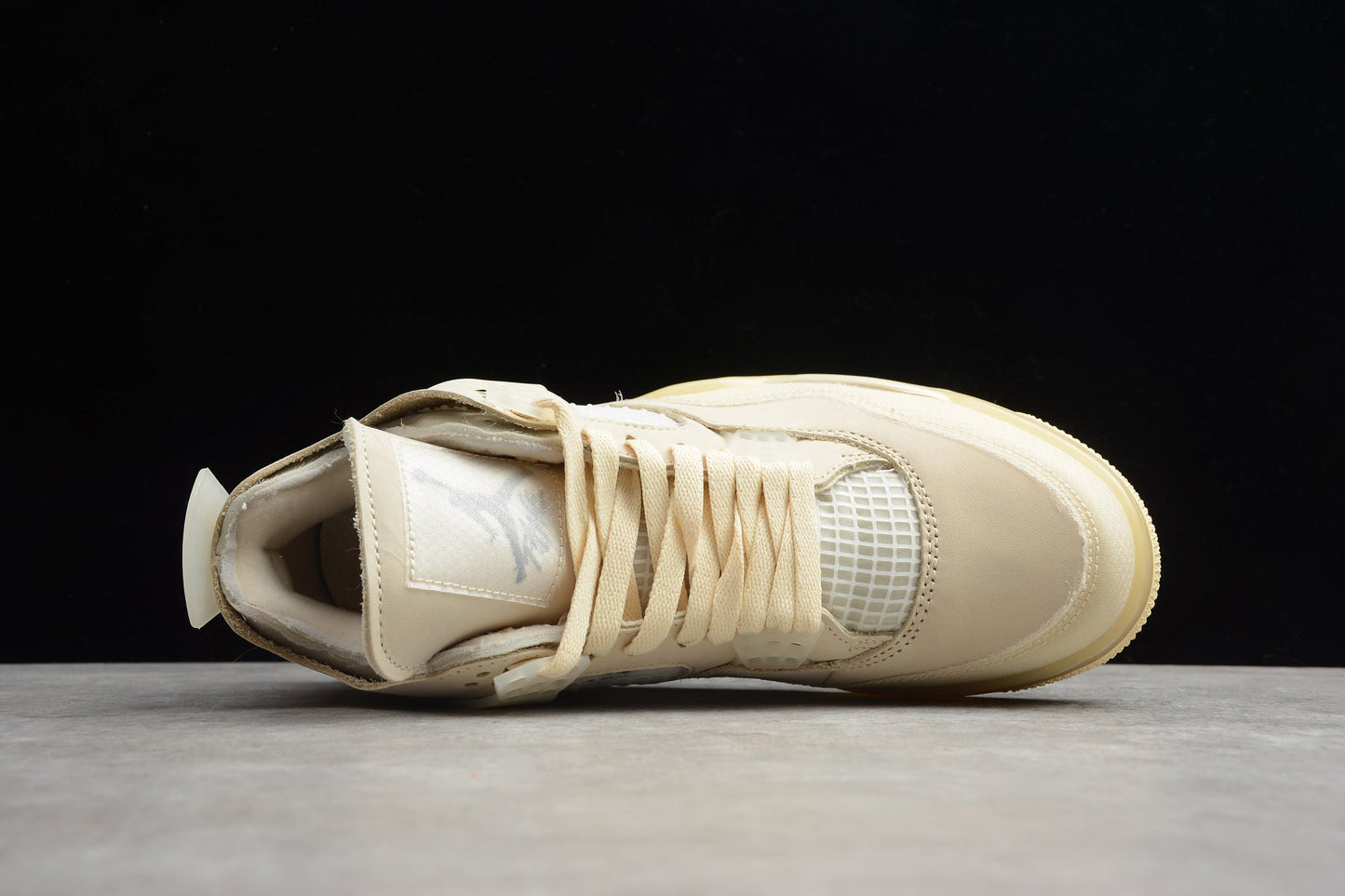 Off-White x Air Jordan 4 Retro SP "Sail"