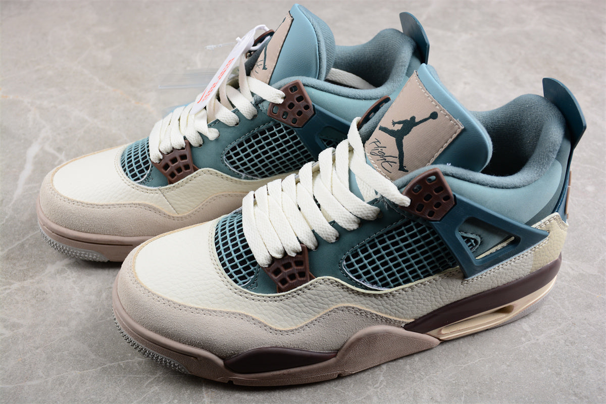 Custom Air Jordan 4 Retro “Snorlax & Doraemon”
