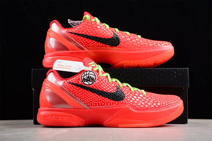 Nike Kobe 6 Protro Reverse Grinch Basketball Shoes