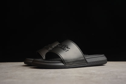 Alexander McQueen Pool Slide Black
