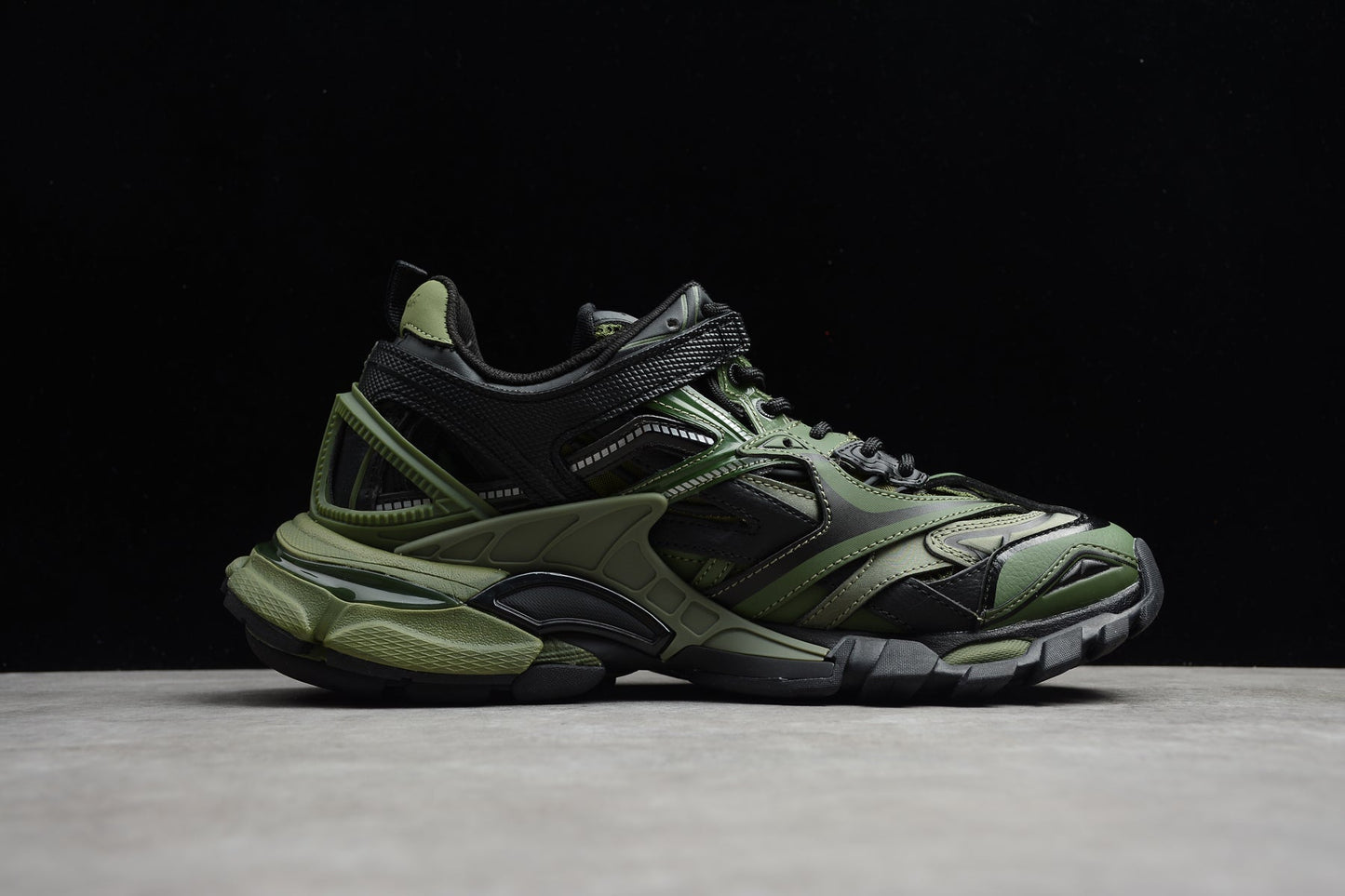Balenciaga Track 2 Khaki Sneakers