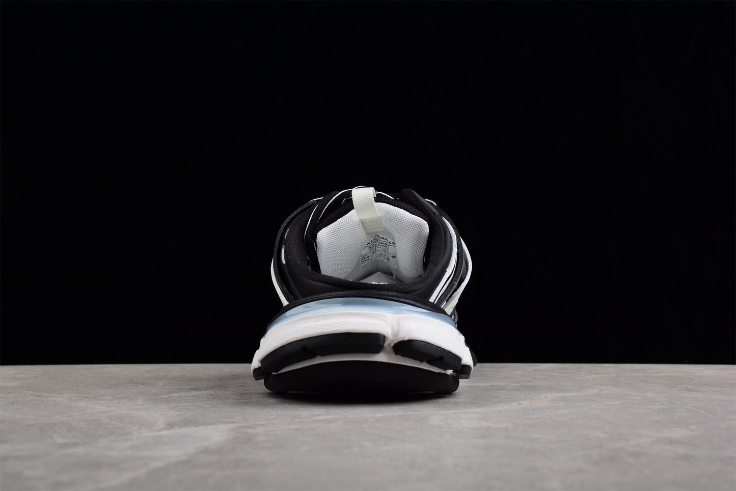 Balenciaga Track Mule White Black