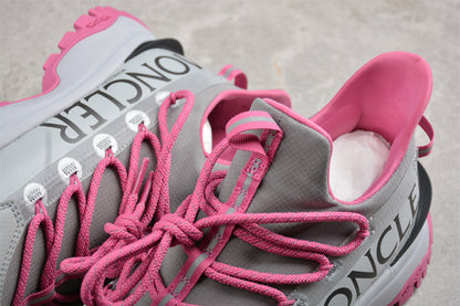 Moncler Trailgrip Lite 2 Grey Pink Sneakers