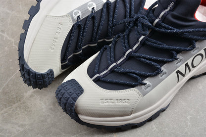 Moncler Trailgrip Lite 2 White Navy Sneakers