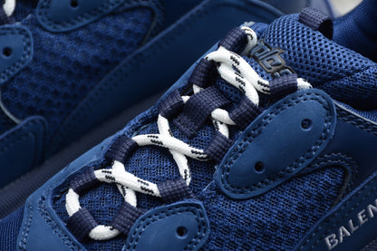 Balenciaga Triple S Blue Sneakers