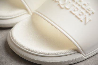 Alexander McQueen Pool Slide White