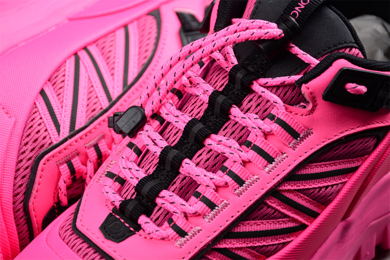 Moncler Tailgrip Panelled Sneakers | Pink