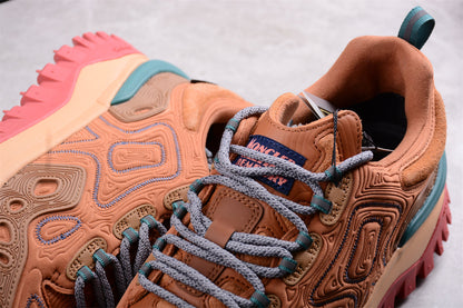 Moncler Genius x Salehe Bembury Trailgrip Grain Orange Sneakers