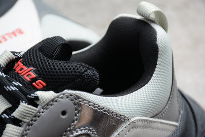 Balenciaga Triple S Clear Sole Grey Silver Black Sneakers