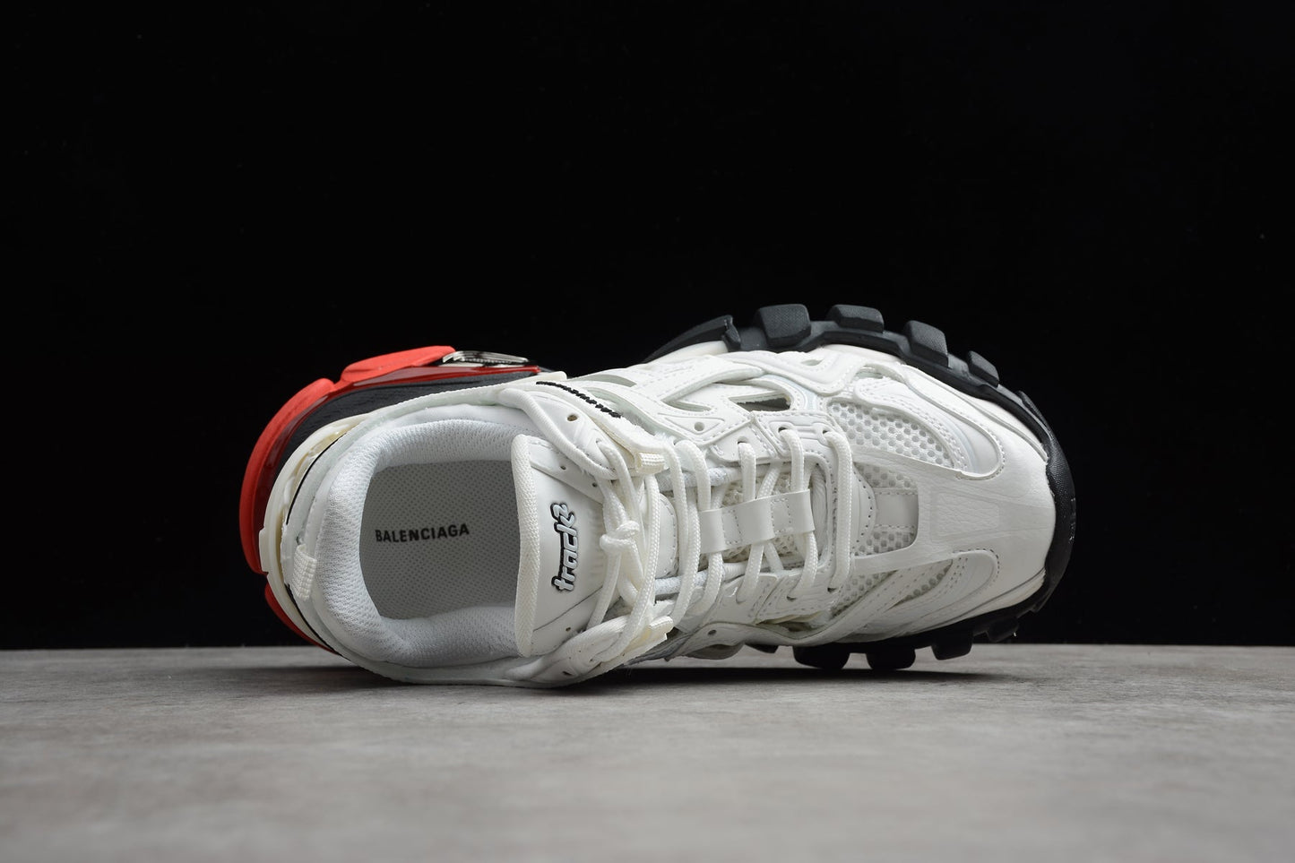 Balenciaga Track 2 White Red Sneakers