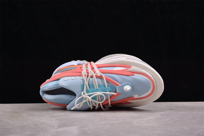 Balmain Unicorn Light Blue White Trainers