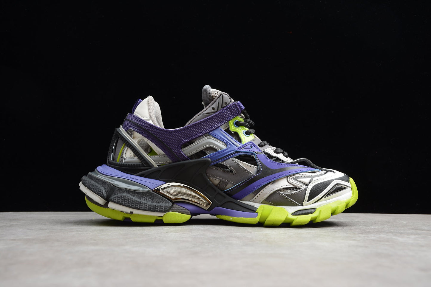 Balenciaga Track 2 Purple Sneakers