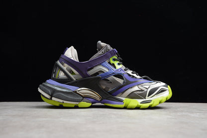 Balenciaga Track 2 Purple Sneakers