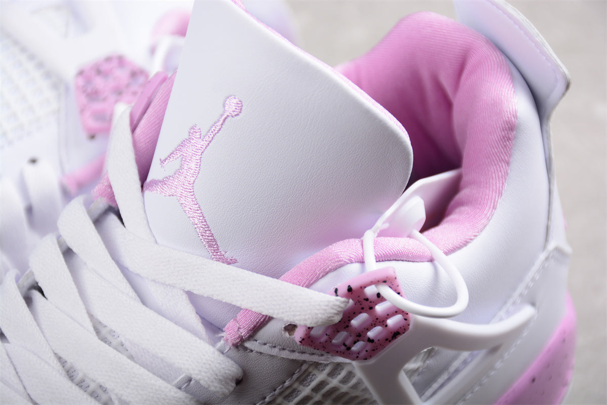 Custom Air Jordan 4 Retro 'Pink Oreo'