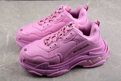 Balenciaga Triple S Pink Sneakers
