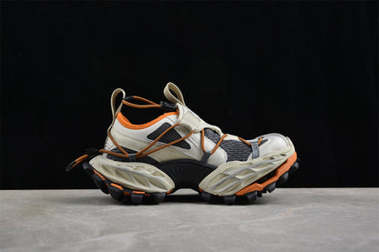Balenciaga Hike Beige Orange Sneakers
