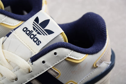 Adidas Forum Exhibit Low Off-White Shadow Navy Sneakers
