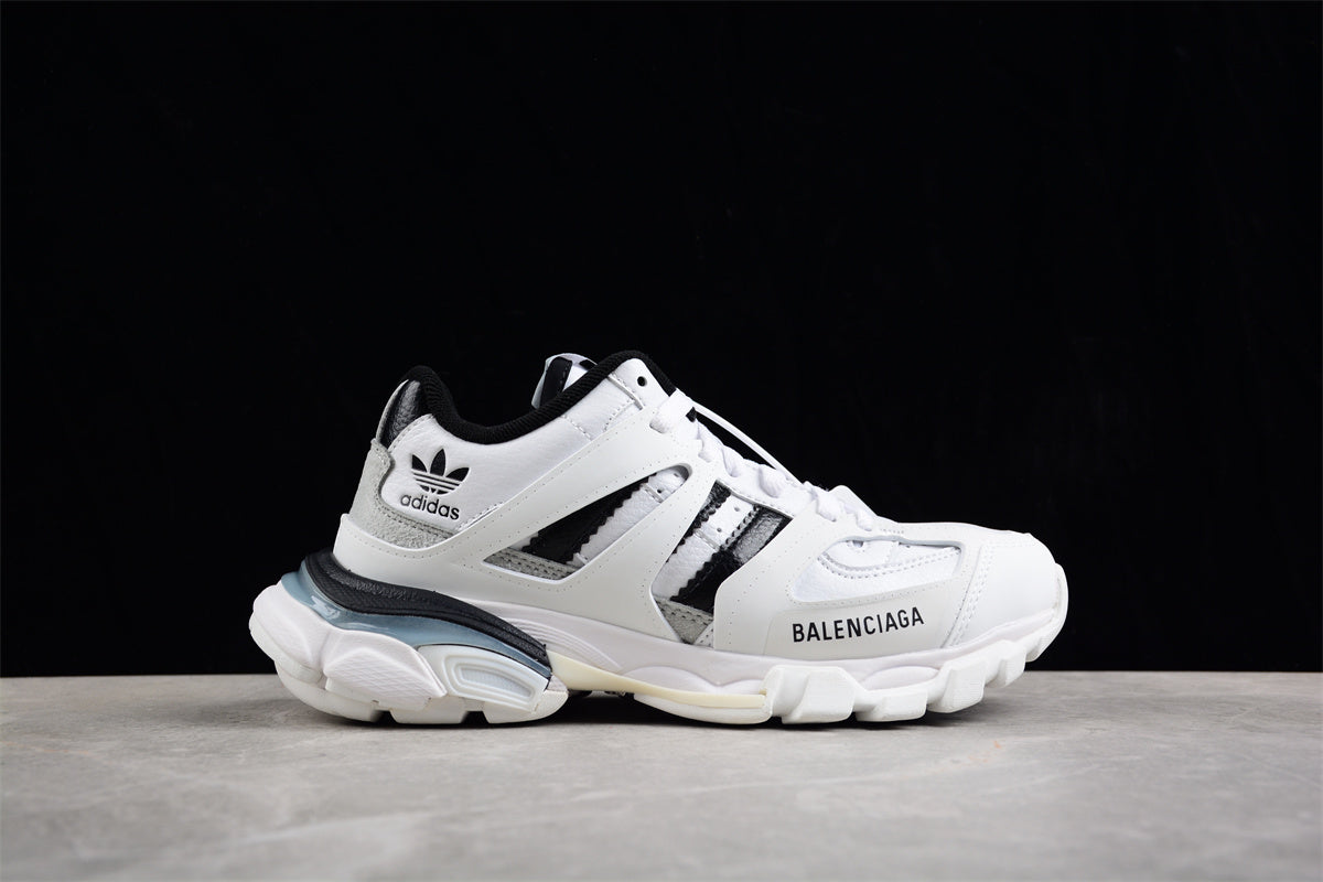 Balenciaga x Adidas Track Forum White Sneakers