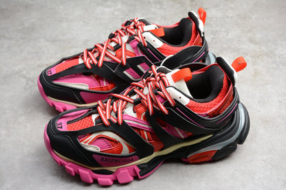 Balenciaga Track Pink Red Women’s Sneakers