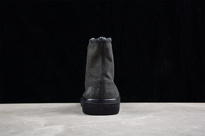 Balenciaga Paris High Destroyed Triple Black Sneakers