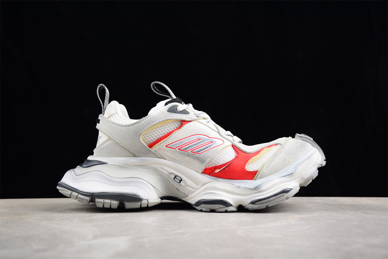 Balenciaga Cargo White Red Sneakers