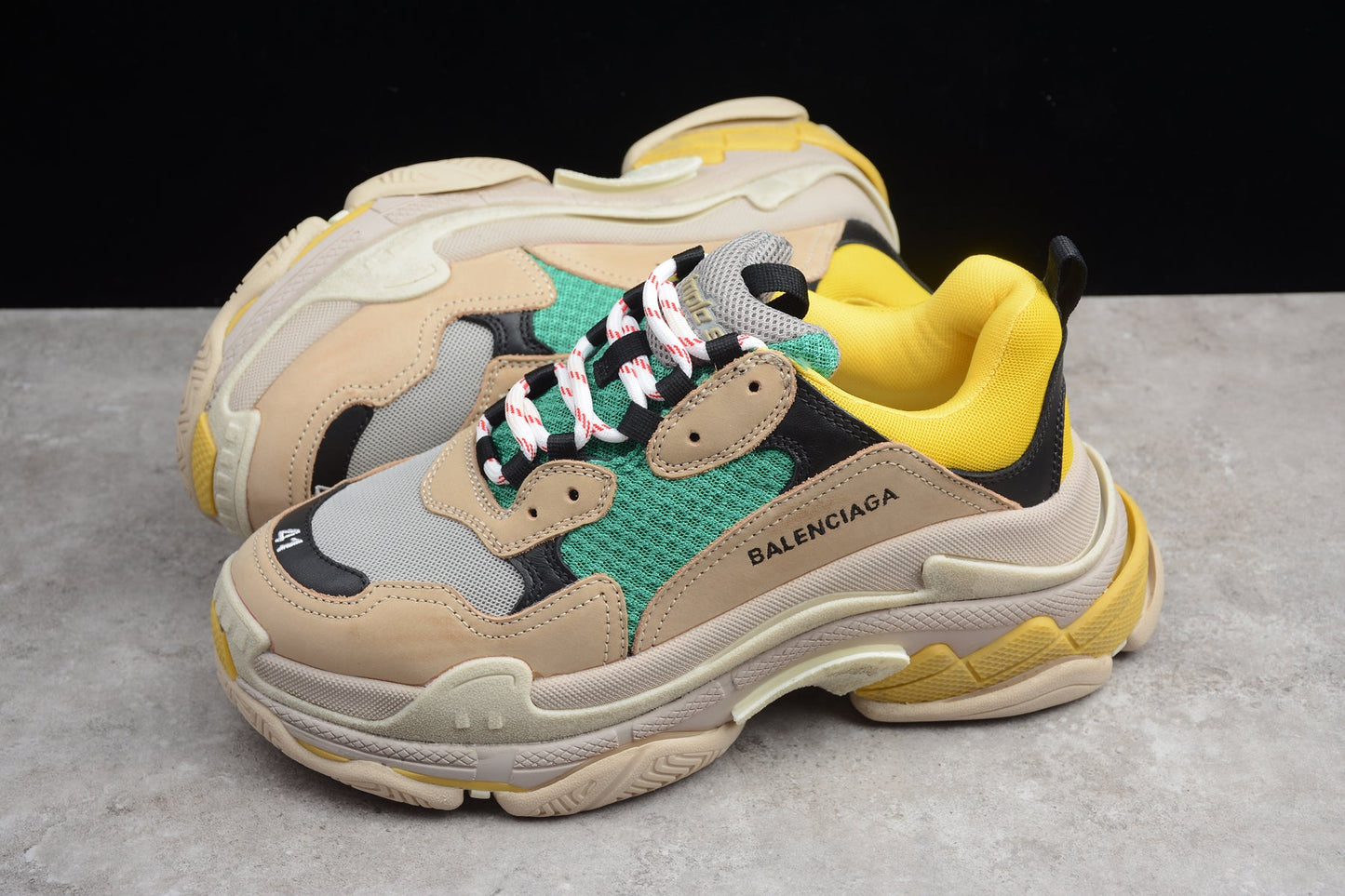 Women's Multicolor Chunky Platform Sneakers