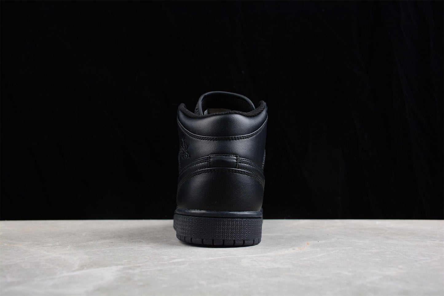 Air Jordan 1 Mid Premium – Triple Black