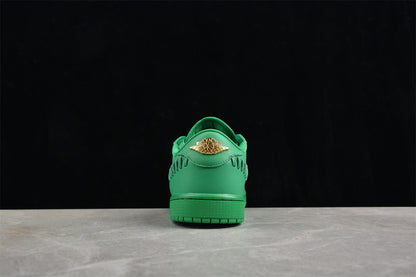 Air Jordan 1 Low Method of Make Green Sneakers