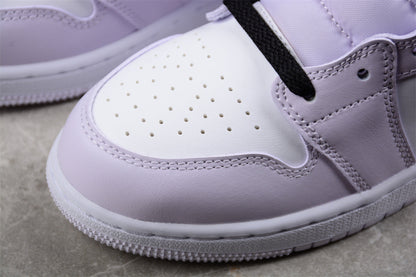 Nike Air Jordan 1 Mid GS Barely Grape Sneakers