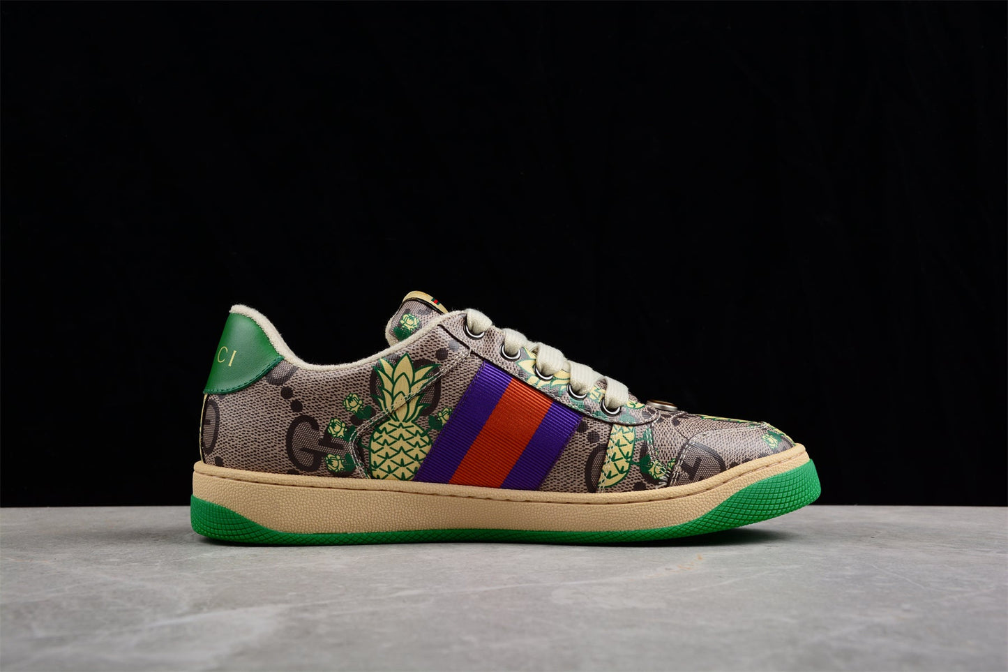Gucci Pineapple GG Screener Sneakers