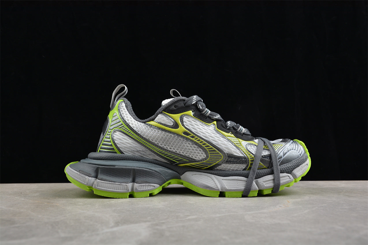 Balenciaga 3XL Silver Black Lime Sneakers