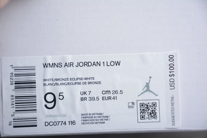 Nike Air Jordan 1 Low Bronze Eclipse Sneakers