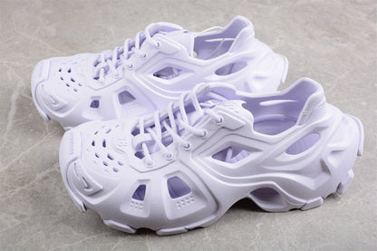 Balenciaga HD Lace Up White Sneakers