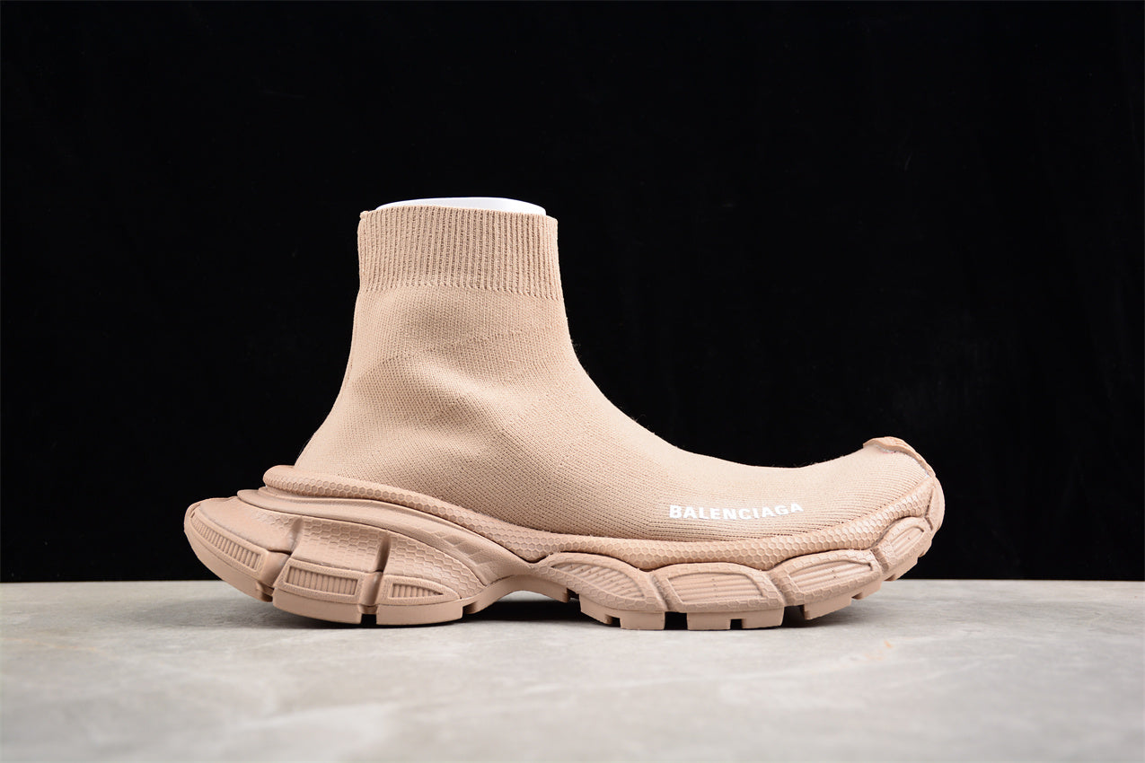 Balenciaga Dames 3XL Sock Beige Sneakers