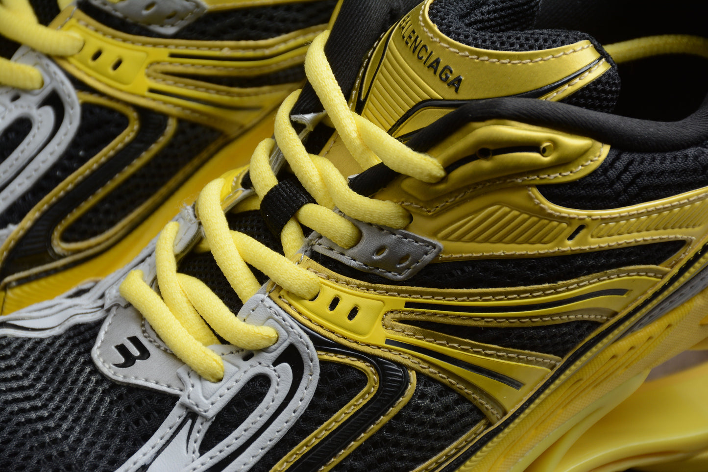 Balenciaga X-Pander Yellow Sneakers