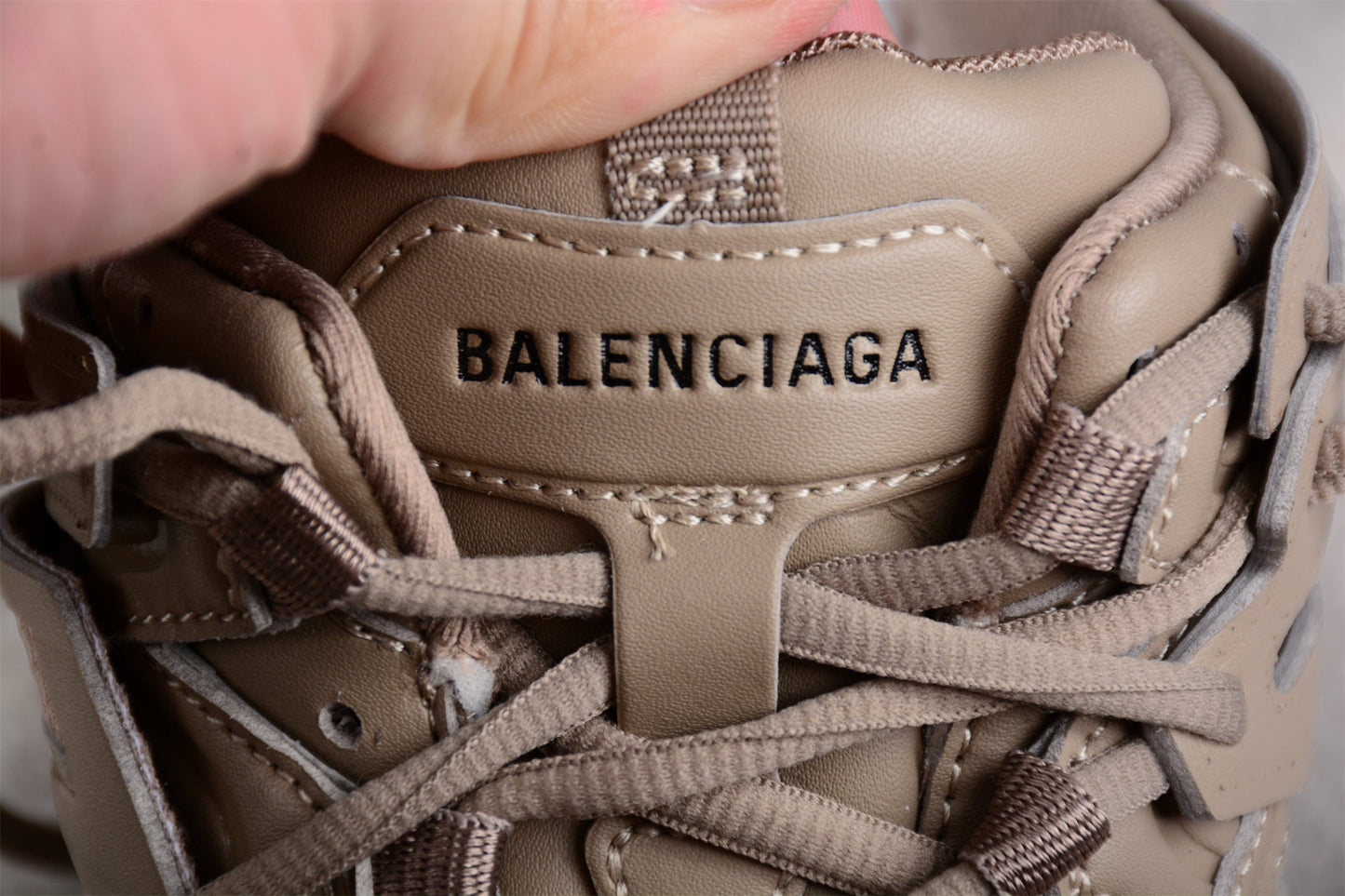 Balenciaga Track Mule Brown
