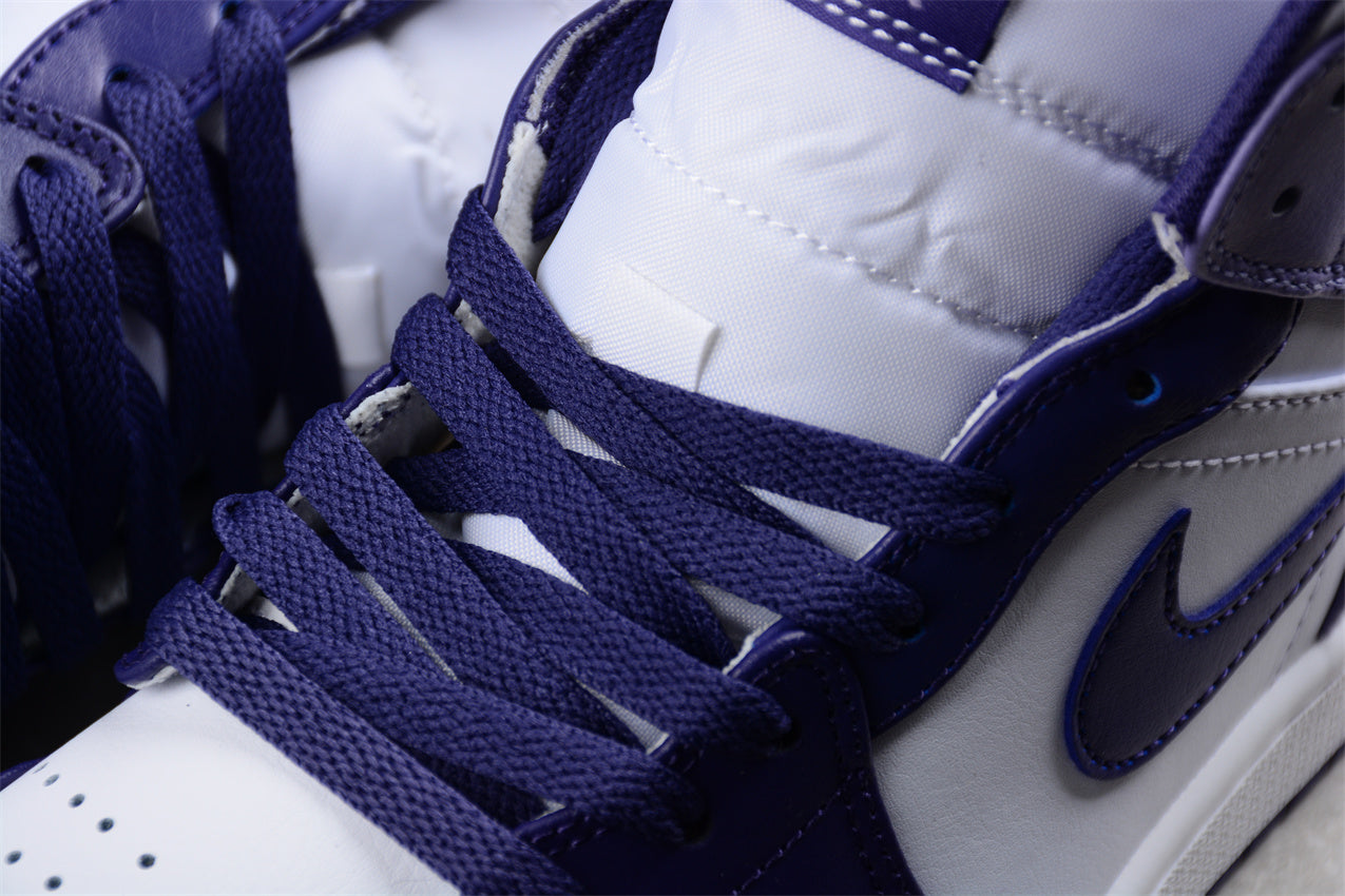 Nike  Air Jordan 1 Mid "Sky J Blueberry / Light Purple"