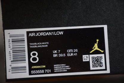 Nike Air Jordan 1 Low Taxi Sneakers