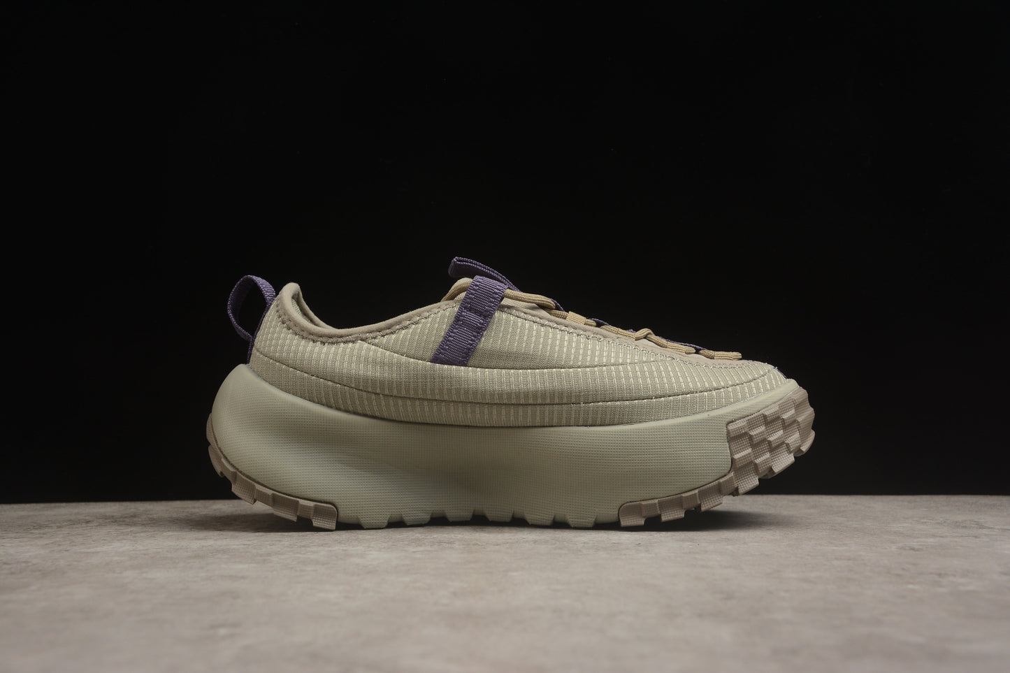 The North Face NEVER STOP Anti‑Slip Wear‑Resistant Low‑Top Casual Shoes – Gray/Purple