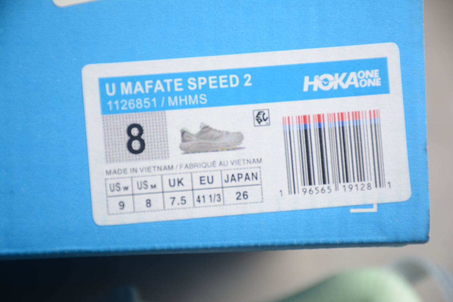 Hoka One One Mafate Speed 2 Mercury Mist