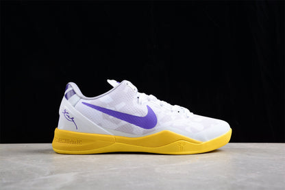 Nike Zoom Kobe 8 Lakers Home PE Basketball Shoes