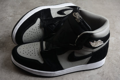 Air Jordan 1 Retro High OG Black Medium Grey Sneakers