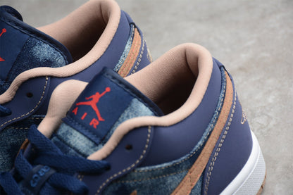 Air Jordan 1 Low SE Denim Sneakers