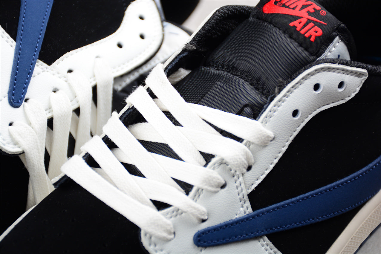 Air Jordan 1 Low x Travis White Blue