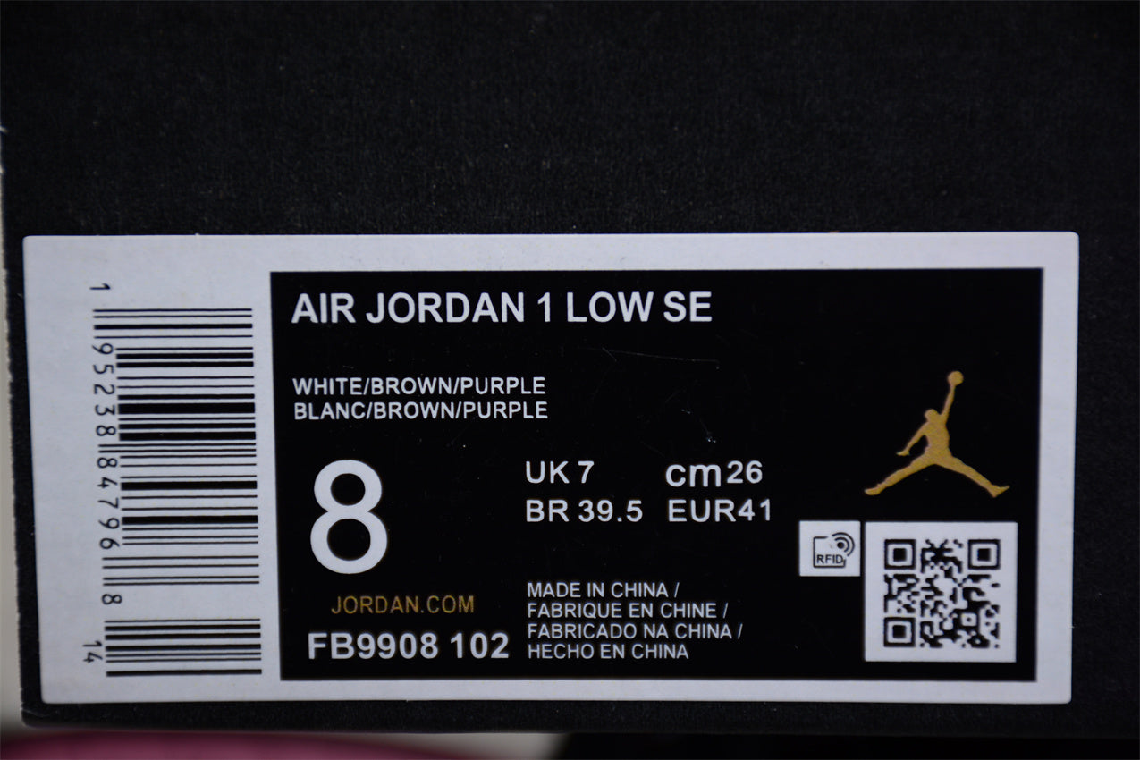 Nike Air Jordan 1 Low SE Sky J Mauve Men's FB9907-102
