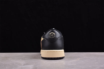 Travis Scott x Air Jordan 1 Low OG Black Olive Sneakers
